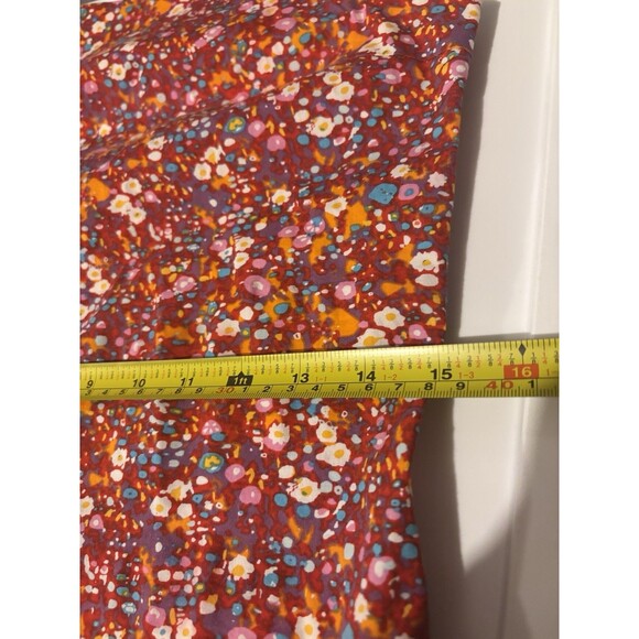 Vintage Todd Oldham Y2k Halter Dress 7 M Ditsy Floral Midi 2000s Fairy TO2 - Picture 5 of 16